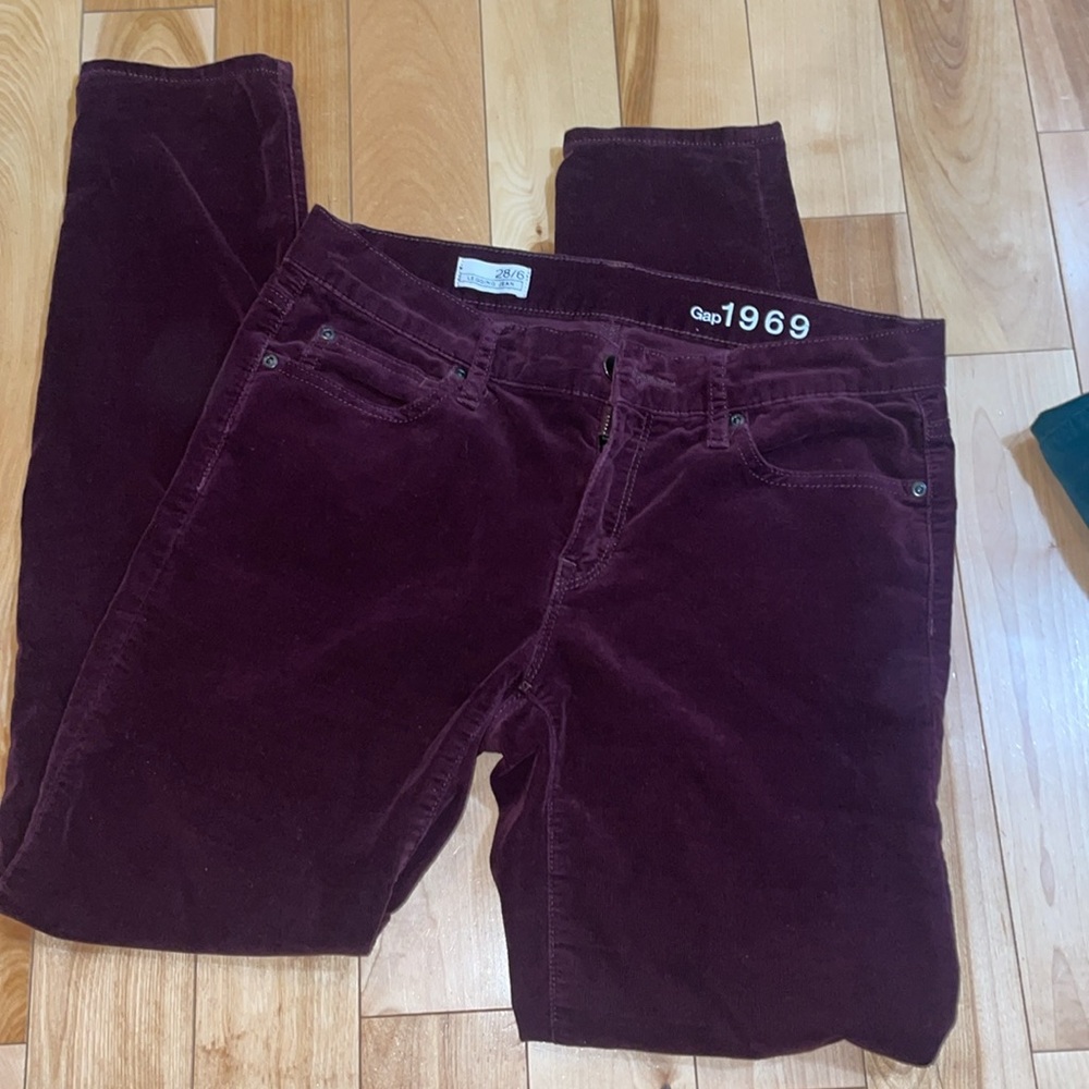 Gap 1969 corduroy “legging jean”